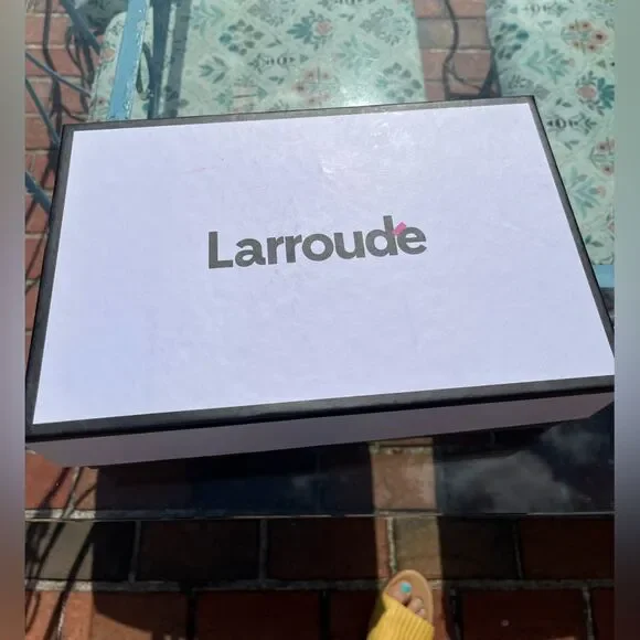 Larroude Miso Flatform Suede Clogs NIB - Picture 4 of 9